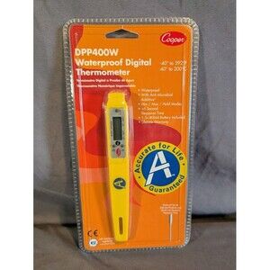 COOPER WATERPROOF DIGITAL THERMOMETER DPP400W NIB